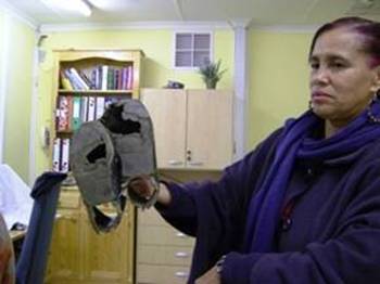 Missionvale Care Centre broken shoes